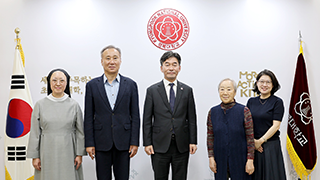 경북대, 故 이종만 교수 유족으로부터 발전기금 2천만원 전달받아