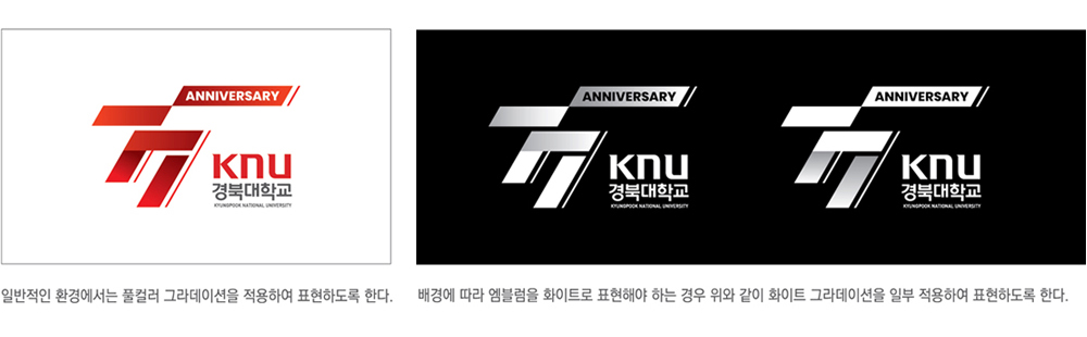 경북대학교 색상규정